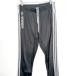 Vintage Addidas Men’s Sweatpants | Vintage Men’s Drawstring sweat pants | Size: